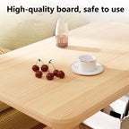 Sofa Side Table with Wheels,Wooden Night Stand with Open Shelf,2 Tier Small Rolling Tea Cart and Coffee Cart for Living Room,Kitchen, Bedroom, Office (Modern)