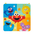 Delta Children Sesame Street Kids Table and 2 Chair Set with Storage, Blue | Greenguard Gold Certified, Kids Table & Chair Set for Toddlers & Children for Arts/Crafts, Snack Time, Durable Activity Table