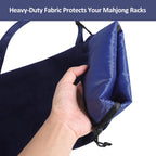 TIASUSAN Mahjong Rack Bag(Empty Bag), Mahjong Accessory for Storage Mahjong Racks and Pushers, Fits All Types of Racks