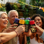 12Pack 60th Vintage Birthday Can Sleeves, Cheers to 60 Years Vintage 1966 60th Party Favor Decorations, Black and Gold Neoprene Soda Can Beverage Cooler Holder Sleeves for Sixty Year Old