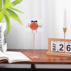 Urban Deco 16 Pieces Table Card Holder 8 inches Table Number Holders Place Steel Card Holders for Photos, Food Signs, Memo Notes, Weddings, Restaurants, Birthdays (Rosegold)