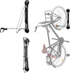Steadyrack Bike Rack - Easy Lift Swivel Bike Wall Mount, Vertical Storage Solution for Bicycles with Fenders or Mudguards, Garage Bicycle Rack Wall Mount for Home