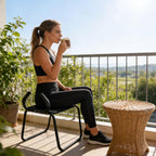 Yoga Chair for Adult Couples - Yoga Lounge Chair Supports Up to 330lbs, loveseat for Relaxation, Ideal for Living Room, Bedroom, Bathroom