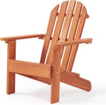 SoliWood Kids Outdoor Wooden Adirondack Chair for Patio Garden Backyard Porch Pool