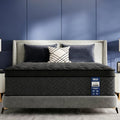Hiboss Queen Size Mattress (Upgraded), 14 Inch Luxury Hybrid Queen Mattress in a Box, Cooling Gel Memory Foam & Pocket Springs, Medium Firm, Back Pain Relief, Extra Edge Support, 365-Night Trial
