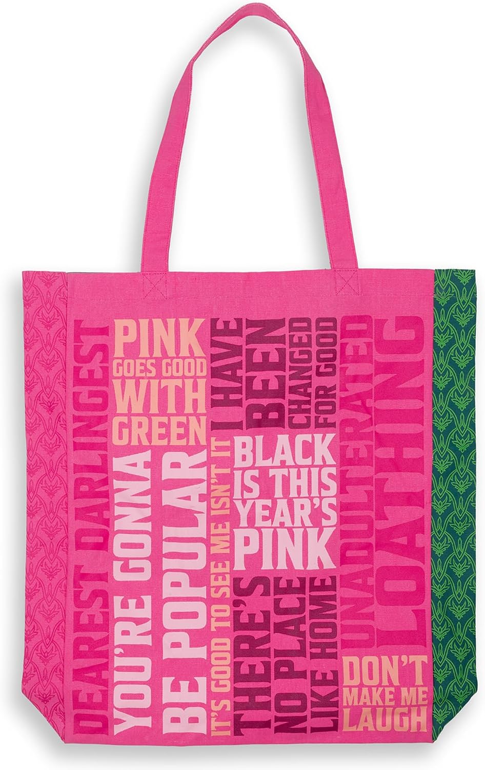 Steel Mill & Co Cute Canvas Tote Bag for Book Lovers, The Wonderful Wizard of Oz Inspired Reusable Bag for Work/Groceries