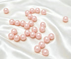 1000Pcs 8mm 0.3inch Pink Vase Filler Pearl Beads for Centerpiece, No Hole Artificial ABS Pearls for Table Decor, Colorful Beads in Bulk for Crafting and Wedding Party Decoration