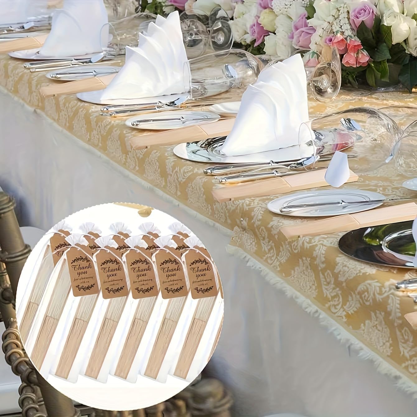 Foldable Handheld Fan Set, Wedding Gifts & Party Favors, Decorative Practical Fans for Wedding Party, 9 Pcs Set