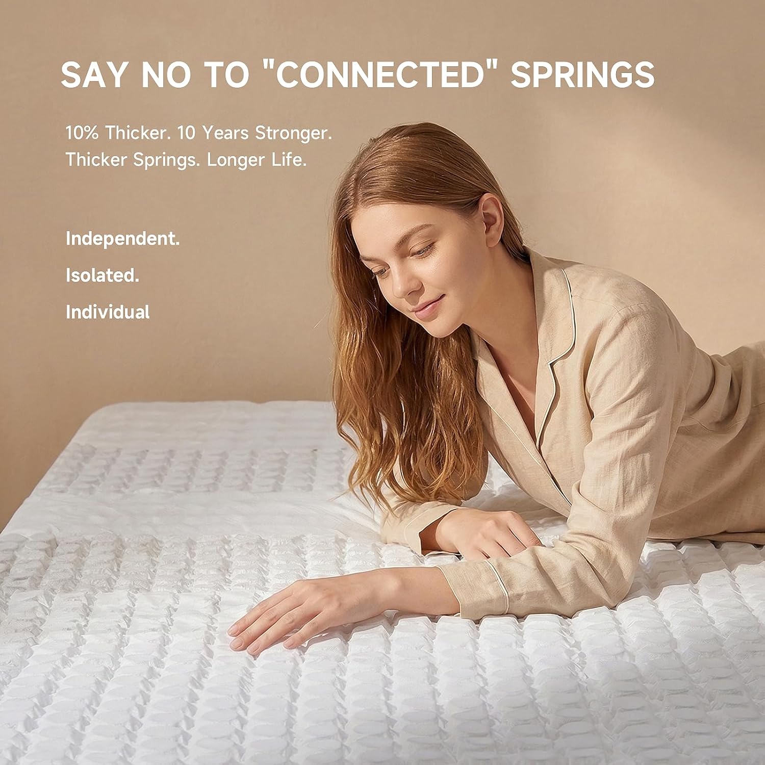 Queen mattress 12 inch,Queen Size Mattresses in a Box,Memory Foam Hybrid Mattress,with Individual Pocket Spring for Motion Isolation &Lumbar Support & Pressure Relief,Fiberglass-Free,Medium Firm