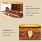 Household Wood Cabinet Personal Shrine Table with Pull-Out Storage Panel Chinese Cabinet Pedestal Offering Table for Home, Temple Buddha Shrine(Rosewood,36 * 28 * 56cm/14.2 * 11 * 22in)
