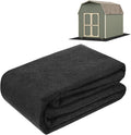 M METERXITY Outdoor Storage Shed Mat, 10x10 FT Waterproof Small Shed Flooring Mat for Patio Furniture Floor Protecting from Wear/Liquid/Dust/Oil, Non-Slip Carport Pad [Grey]