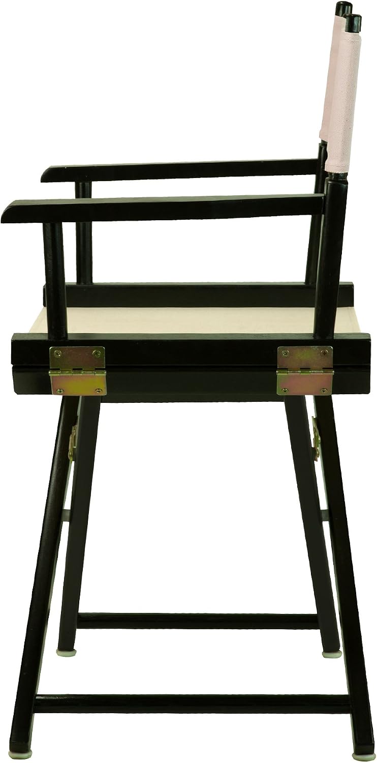 Casual Home 18" Director's Chair Black Frame with Wheat Canvas