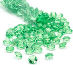 Royal Imports Acrylic Diamonds Gemstones, Crystals Rocks, Vase Fillers Party Table Scatter Wedding Banquet Event Party Crafts - 3 LBS (approx 450 gems) - Green