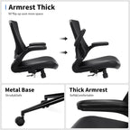 Misolant Tall Office Chair for Standing Desk, Drafting Chair with Footrest Ring, PU Leather Recline High Office Tall Desk Chair with Adjustable Lumbar Support