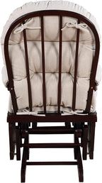 Suite Bebe Madison Glider & Ottoman, Espresso/Latte