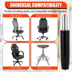 Universal Office Chair Gas Lift Cylinder Replacement, 5.5" Long Stroke Gas Lift, Heavy Duty Gas Lift Hydraulic/Pneumatic Piston for Office Chair/Gaming Chair