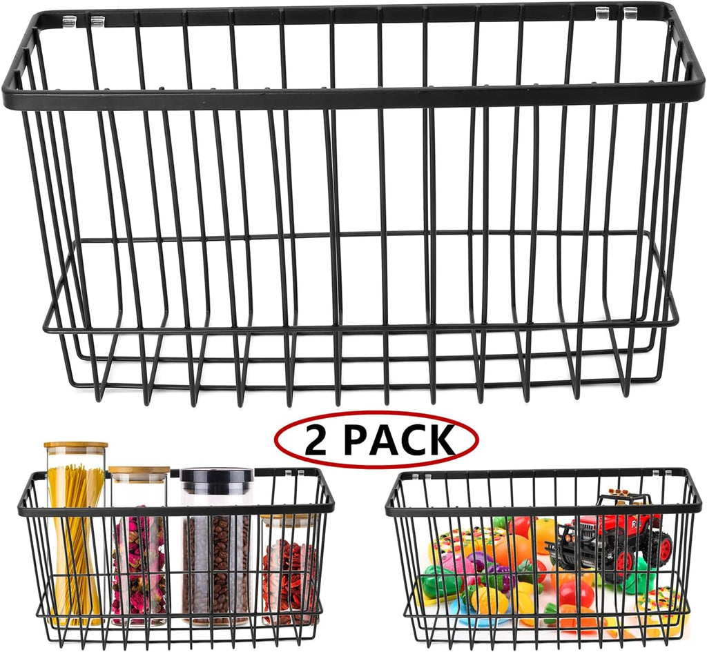 Over the Cabinet Door Organizer 2 Pack, Self Adhesive cabinet door organizer Pantry Door Organizer, Inside Cabinet Storage, Cutting Board Organizer Wall Mounted, Home Organization
