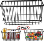 Over the Cabinet Door Organizer 2 Pack, Self Adhesive cabinet door organizer Pantry Door Organizer, Inside Cabinet Storage, Cutting Board Organizer Wall Mounted, Home Organization