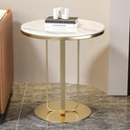 Round Coffee Table, Modern Side End Table for Living Room, Bedroom and Home Office, Versatile Coffee Table for Balcony and Entertaining, Stylish Accent Furniture