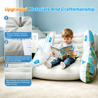 Sensory Inflatable Rocking Chair for Toddlers – Calming Sensory Chair for ADHD & Autism, Built-in Dual Function Air Pump, Inflatable Rocker for Sensory Room, Therapy, Relaxation, Gift for Boys & Girls
