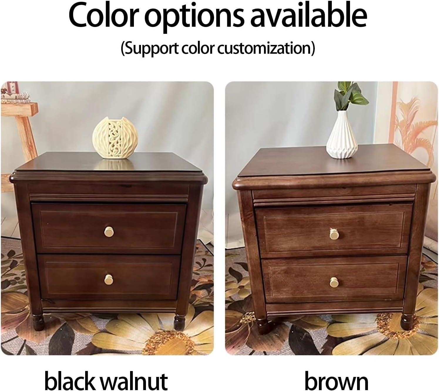 Bed Side Table Modern Mid-Century for Nightstand for Bedroom Or End Table Living Room,(F)