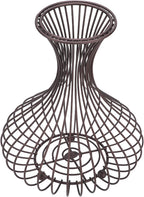 TOPINCN Wine Cork Organizer Durable Cucurbit Shape Ideal for Wine Lovers Homes and Bars