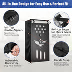 Dustproof Gun Safe Cover Disguise, Waterproof Cover for 30"W×25"D×60"H Tall Gun Cabinet Fits Liberty USA 30, Fits Browning Hell's Canyon, Fits Stack-On Elite 30