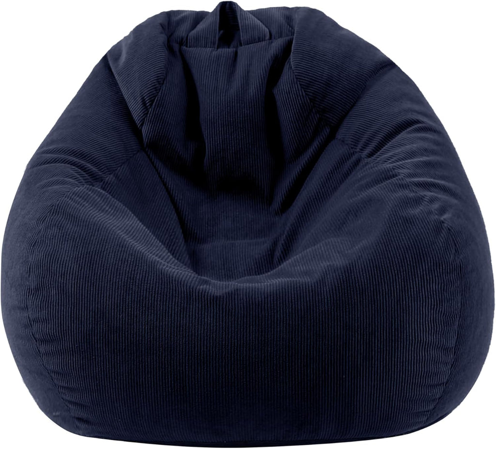 Bean Bag Chairs for Kids Chair Round Sofa Memory Foam Filling Reading Gaming Sofa for Living Room Bedroom