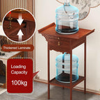 Meditation Table, Altar Cabinet with Pull-Out Storage Board, Personal Shrine Stand for Homes and Temples