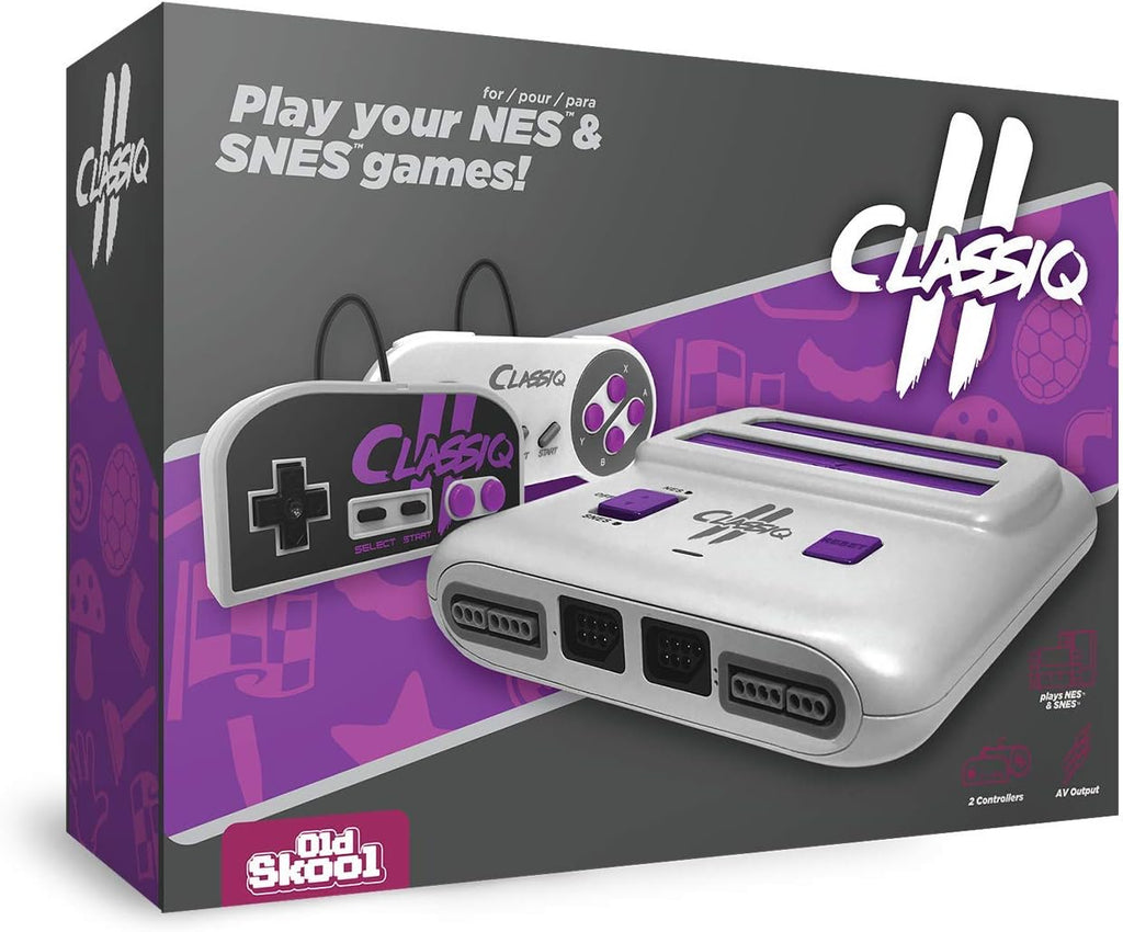 Old Skool CLASSIQ 2 AV Version - Gray/Purple