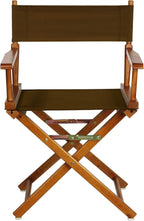 Casual Home 200-55/021-45 Director Chair 18" - Classic Height Honey OakFrame/Brown Canvas