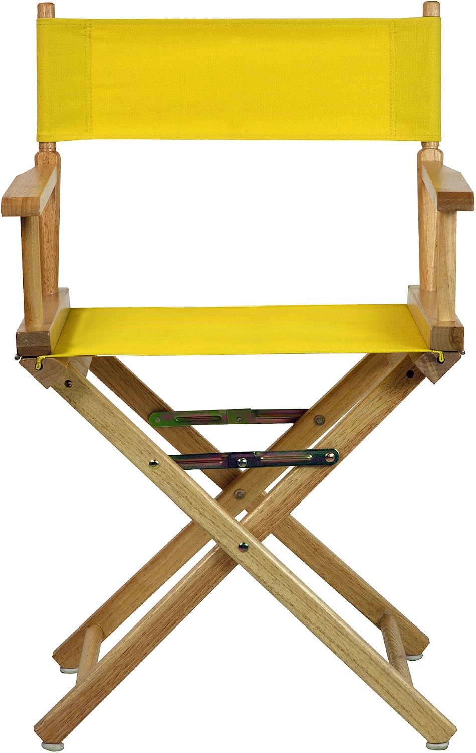 Casual Home 200-00/021-34 Director's Chair 18" - Classic Height Natural Frame/Gold Canvas