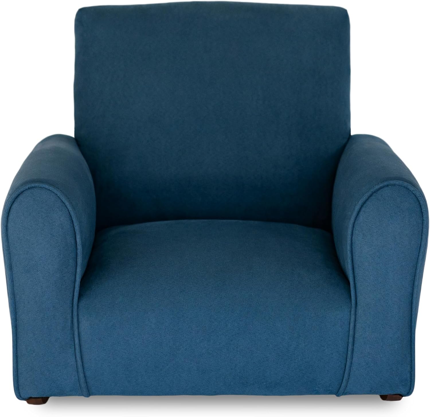 Kid Rocking Chair for Toddlers, Child Chair for Little Kids, Upholstered Toddler Armchair for Children, Comfy and Cute Little Kid Chairs (Rockers, Navy)