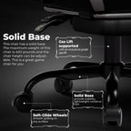 GTPLAYER Gaming Chair High Back Computer Chairs with Foot Rest for Adults, Ergonomic Height Adjustable Recliner Chair 300lbs with Linkage Armrest and Lumbar Support for Home Office, White