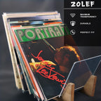 100 12" anti static Vinyl Record Sleeves Combo Pack (50x 3mil Outer & 50x Inner Round Bottom), vinyl protective Crystal Clear Fit for Single & Double Lp Album Collection