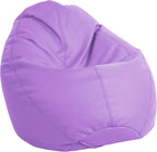 FDP SoftScape Dew Drop Bean Bag Chair with Supportive High-Back Design, For Kids, Teens and Adults, Alternative Seating for Dorms, Schools, Libraries, Daycares or Home - Lavender