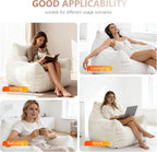 Bean Bag Chair for Adults, Comfy Chair for Bedroom, Floor Chairs for Living Room, Lounge Chair Indoorg, Floor Couch with Meditation