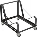 OEF Furnishings OEFDY86 Stack Chair Dolly, Heavy Duty Steel Cart (Vertical Cradle, Fits OEF8600 Series and Similar Sized Stack Chairs, 1100 lb Weight Capacity, Swivel Casters)