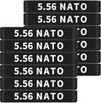 12 Pack Miaozhun 5.56 NATO Magazine Marking Bands 5.56 Magazine Caliber Identification