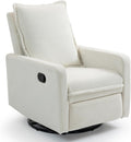 Rocking Chair Nursery Manual Recliner Swivel Rocker Glider | Comfy Chair for Living Room and Bedroom