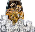 20 PCS Acrylic Ice Cubes, Square Shape, Glass Luster, Fake Artificial, Crystal Clear, Photography Props, Kitchen Toy Decoration, 1inch/2.5cm