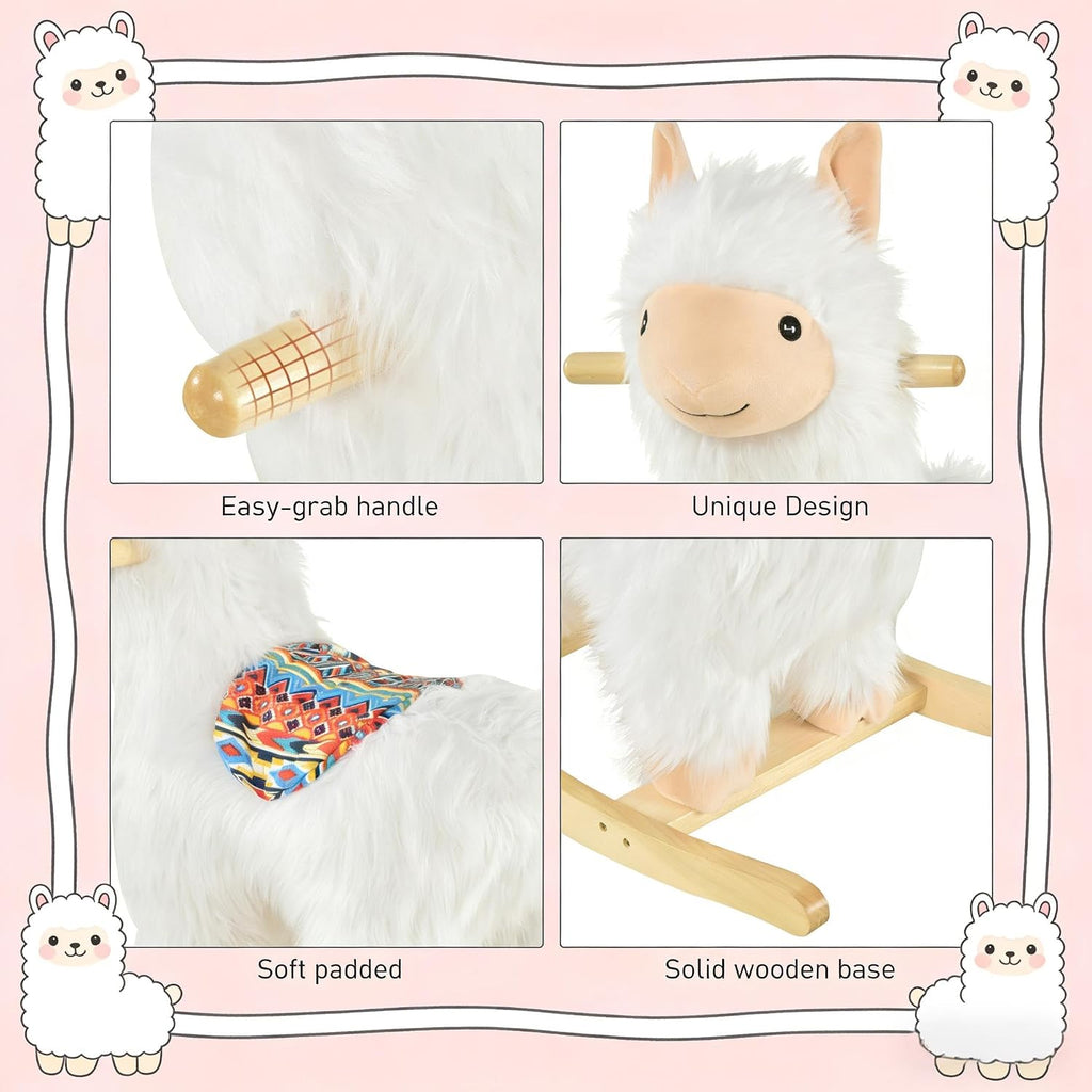 Llama Style Rocker Soft,Kids Rocking Toy