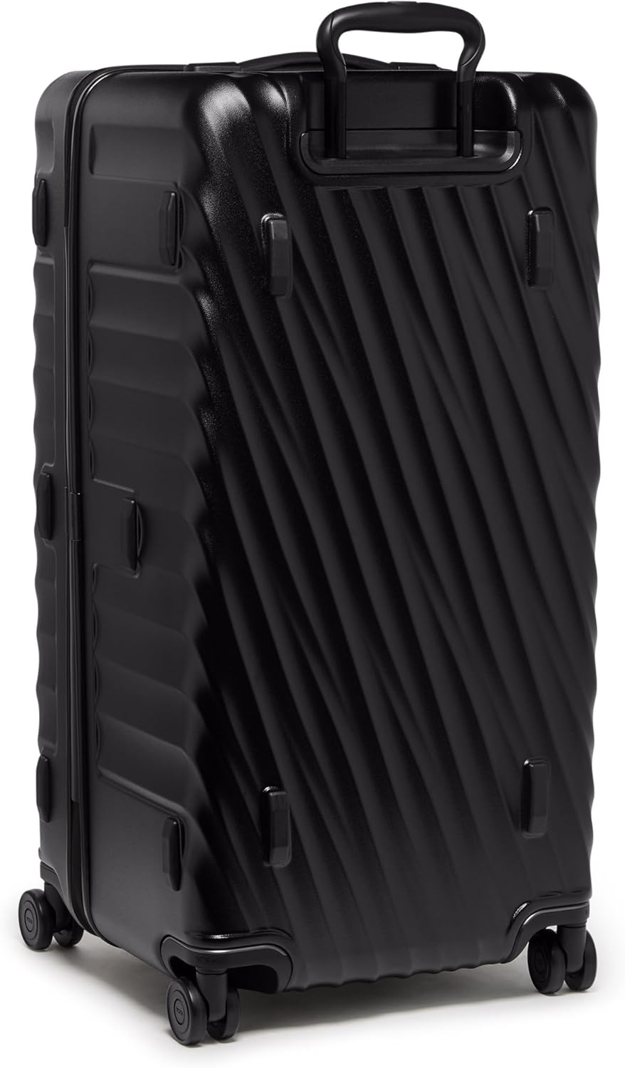 TUMI - 19 Degree Large Trunk - 4-Wheeled Durable Hard Shell Checked Luggage - TSA Lock - 31.3" X 15.8" X 14.8" - Black Texture