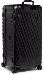 TUMI - 19 Degree Large Trunk - 4-Wheeled Durable Hard Shell Checked Luggage - TSA Lock - 31.3" X 15.8" X 14.8" - Black Texture