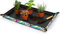 Repotting Mat, Potting Mat for Indoor Plants, 29.5" x 43.3" Waterproof Repotting Tray for Plant Transplanting and Mess Control, Potting Tray for Gardening Lovers