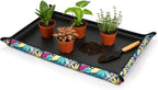 Repotting Mat, Potting Mat for Indoor Plants, 29.5" x 43.3" Waterproof Repotting Tray for Plant Transplanting and Mess Control, Potting Tray for Gardening Lovers