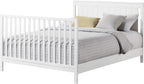 Oxford Baby Lazio Full-Size Bed Conversion Kit, Snow White, GreenGuard Gold Certified