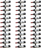 Sonyabecca 3 Pack 12 Bottle Wall Wine Rack, DIY Wine Rack Wall Mounted, Wall Mounted Wine Rack,Display Holder Used as One or Four, for Kitchen, Dining Room, Bar, Wine Cellar