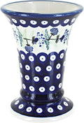 Blue Rose Polish Pottery Sweet Annie Small Vase