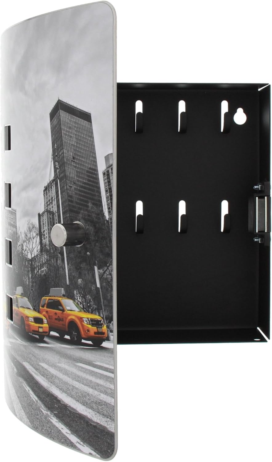 Burg Wächter 6204/10 Ni Manhattan, Black/Stainless Steel